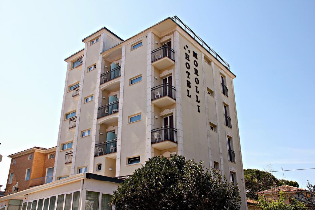 Hotel Morolli Римини Экстерьер фото