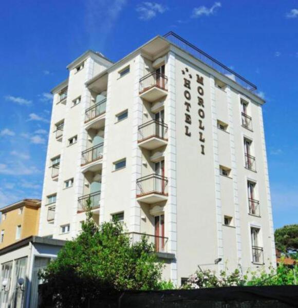 Hotel Morolli Римини Экстерьер фото